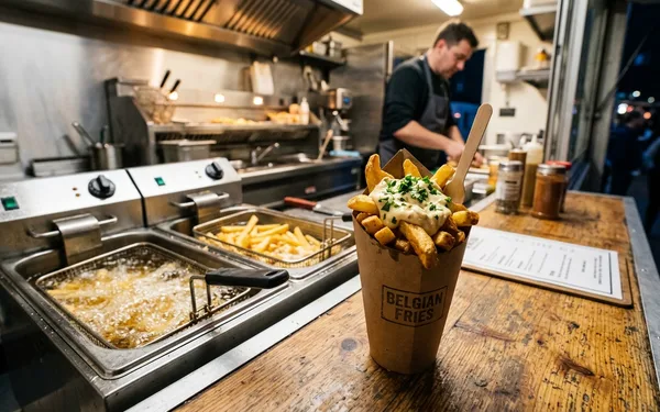 Do Frytek & Fast Food - frytki belgijskie, klasyczne, chrupkość i minimalne wchłanianie